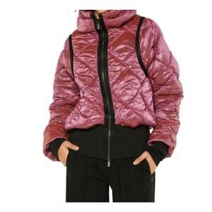 NEW BEATE HEYMANN short quilt jacket in magnolia